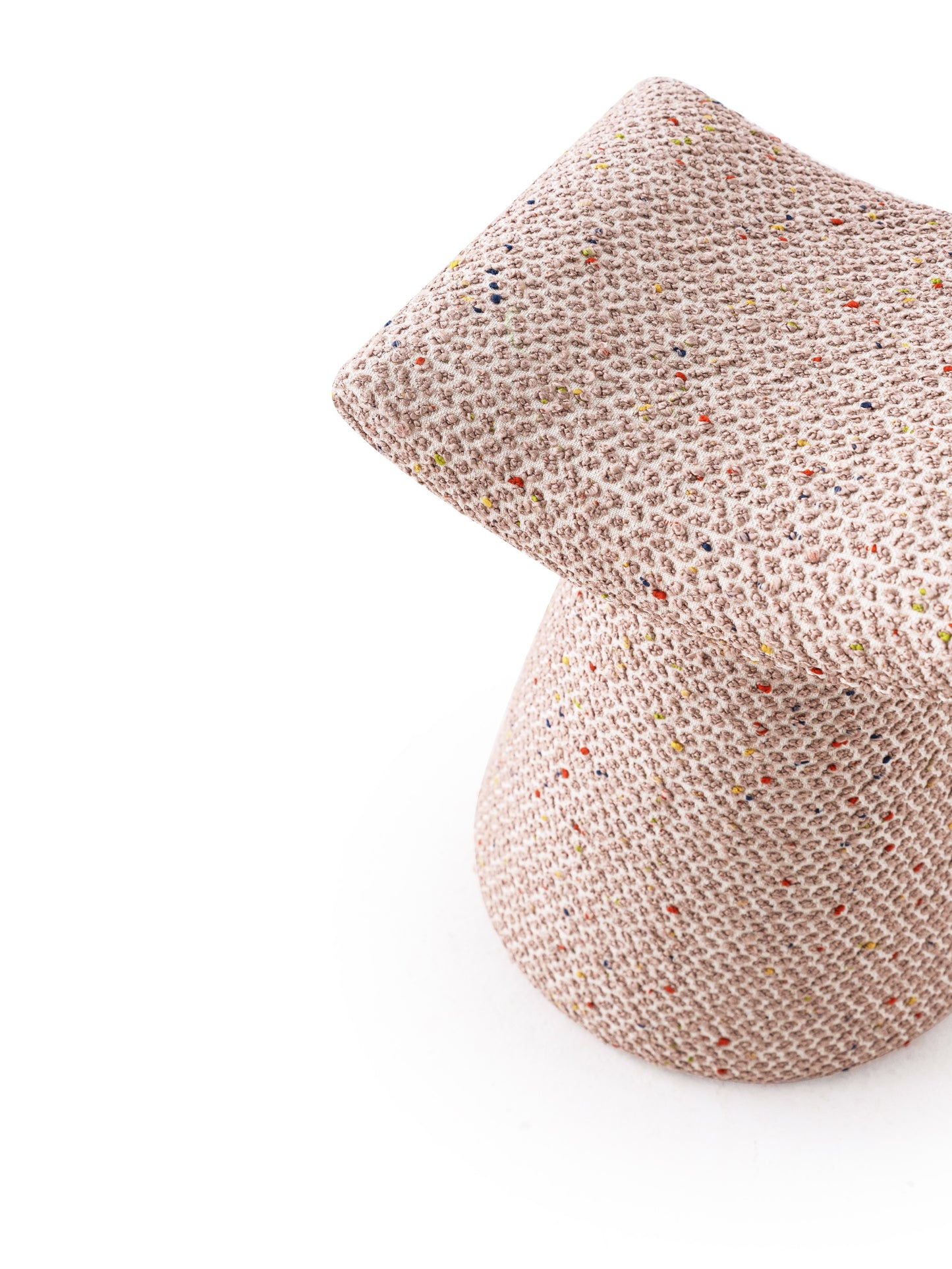 P0101 Eleganter Stoff-Hocker