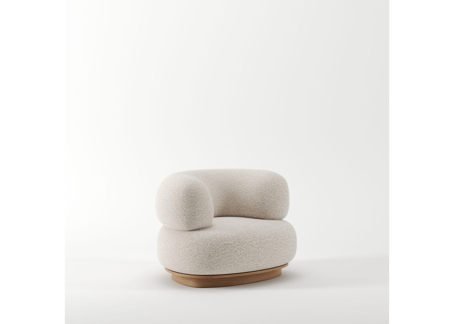 A0142 Bouclé-Sessel