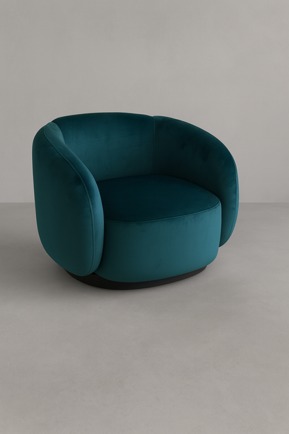 A2008 Sessel in Petrolblau