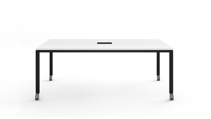 F2206.2 Bürotisch mit Rollen