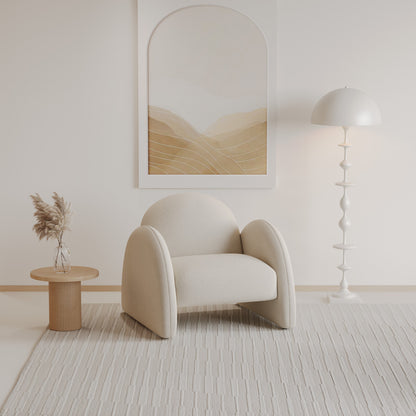 A0116 Sessel mit sanften Linien