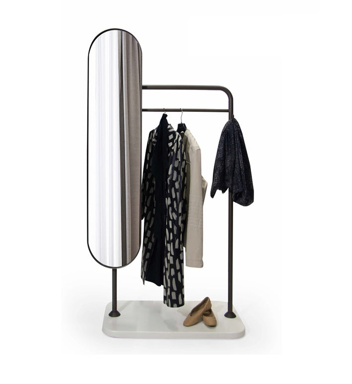 MD1502 180° Spiegel mit Kleiderbügel