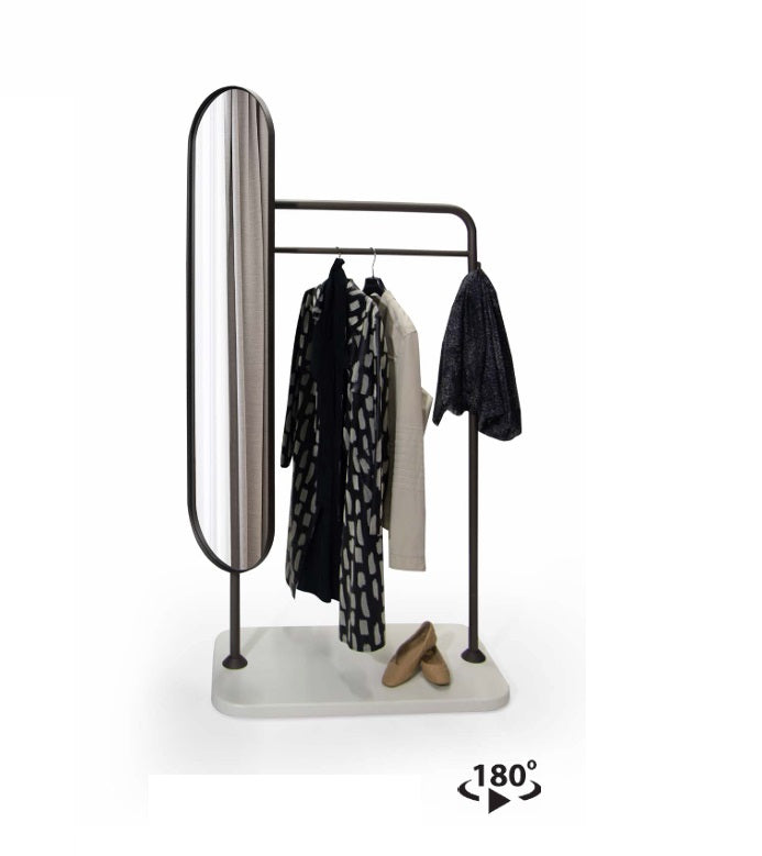 MD1502 180° Spiegel mit Kleiderbügel