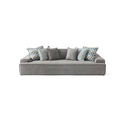 S0101 Stoffsofa in Grau