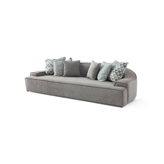 S0101 Stoffsofa in Grau