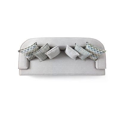 S0101 Stoffsofa in Grau