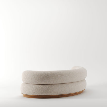 S0102 Ovals Bouclé-Sofa