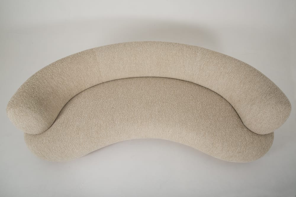 S0102 Ovals Bouclé-Sofa