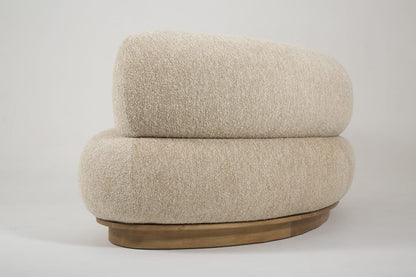 S0102 Ovals Bouclé-Sofa
