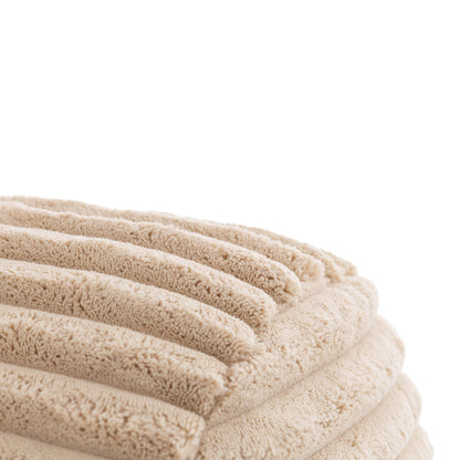 S0106 Ecksofa aus Feincord-Stoff