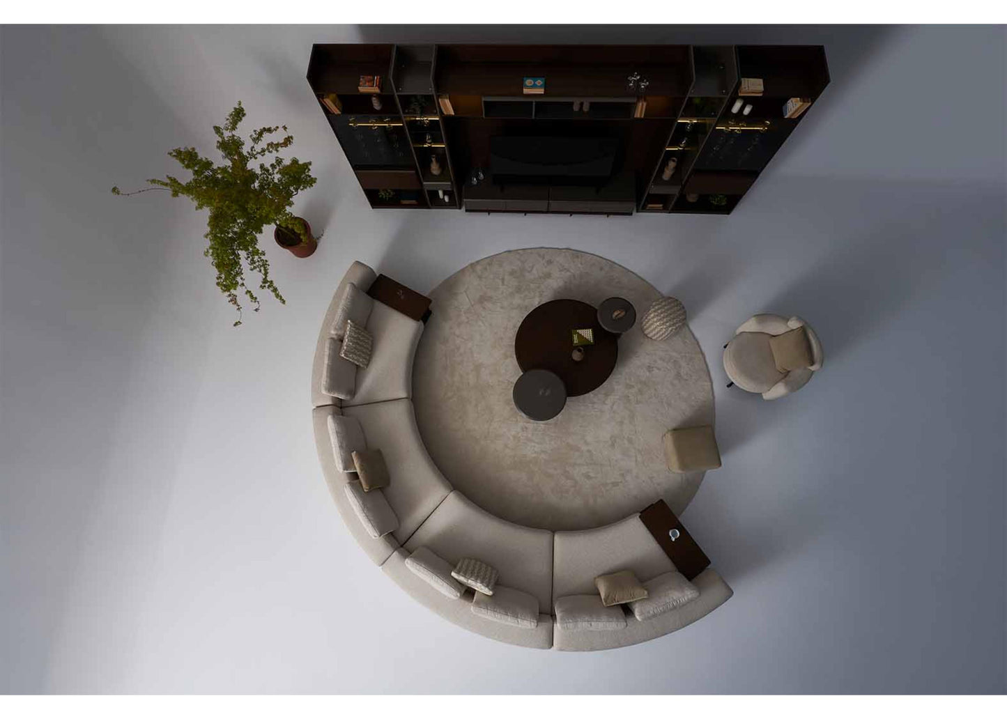 S1203 C-förmigs Ecksofa