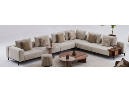 S1204 Ecksofa mit offenem Regal