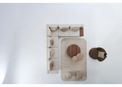 S1204 Ecksofa mit offenem Regal