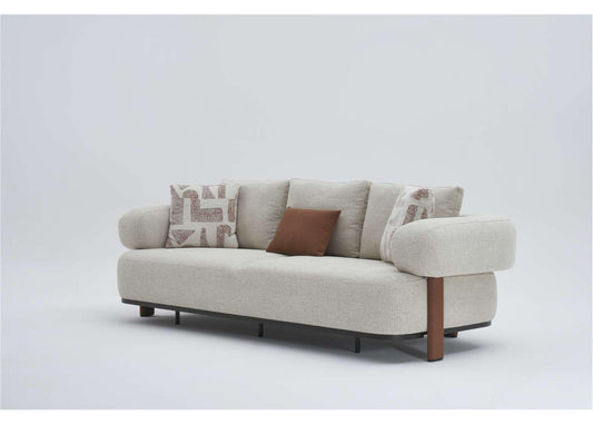 S1206 3-plätzigs Stoffsofa