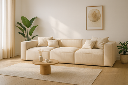 S2024 Grosszügiges Dreisitzer Sofa