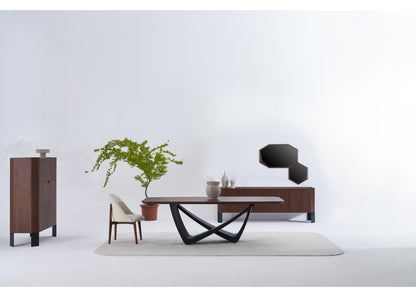 SB1202 Bar-Anrichte aus Nussbaum