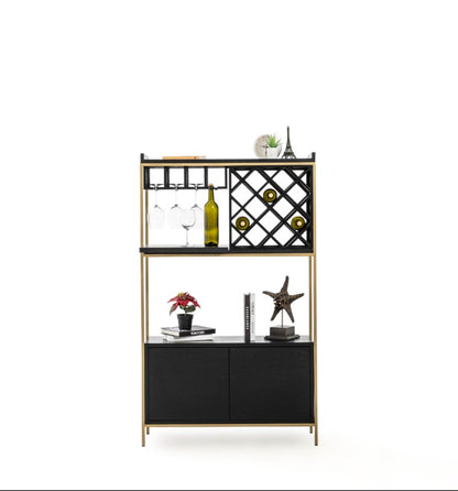 SP1404 Weinregal aus Holz und Metall