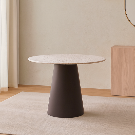 T0102 Runder Marmortisch