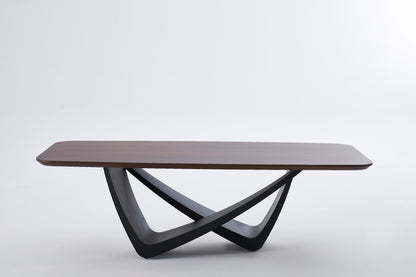 T1201 Esstisch in Nussbaum