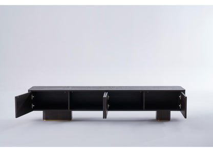 TU1201 TV-Möbel aus dunkler Eiche