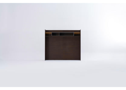 TU1202 TV-Einheit aus Nussbaum