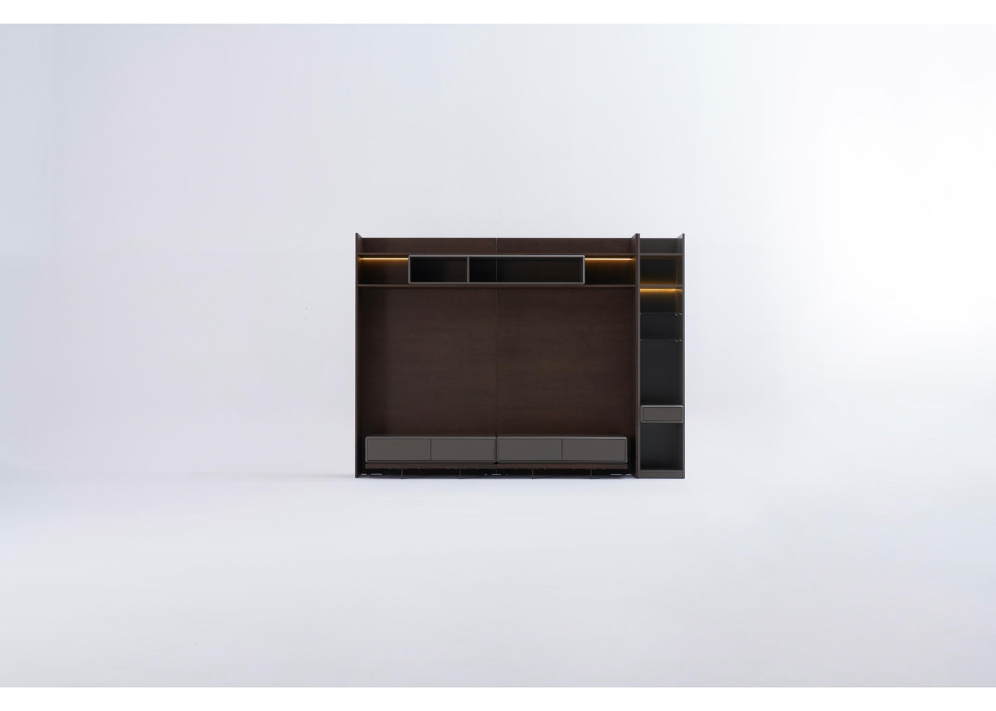 TU1202 TV-Einheit aus Nussbaum