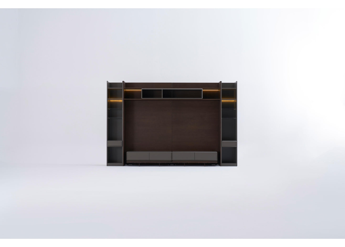 TU1202 TV-Einheit aus Nussbaum