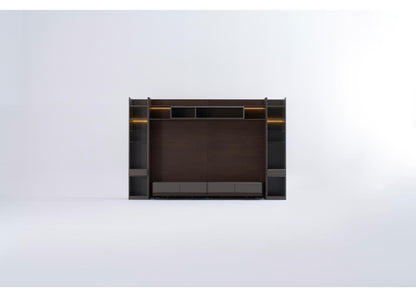 TU1202 TV-Einheit aus Nussbaum