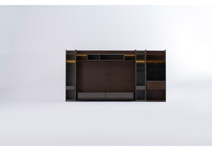 TU1202 TV-Einheit aus Nussbaum