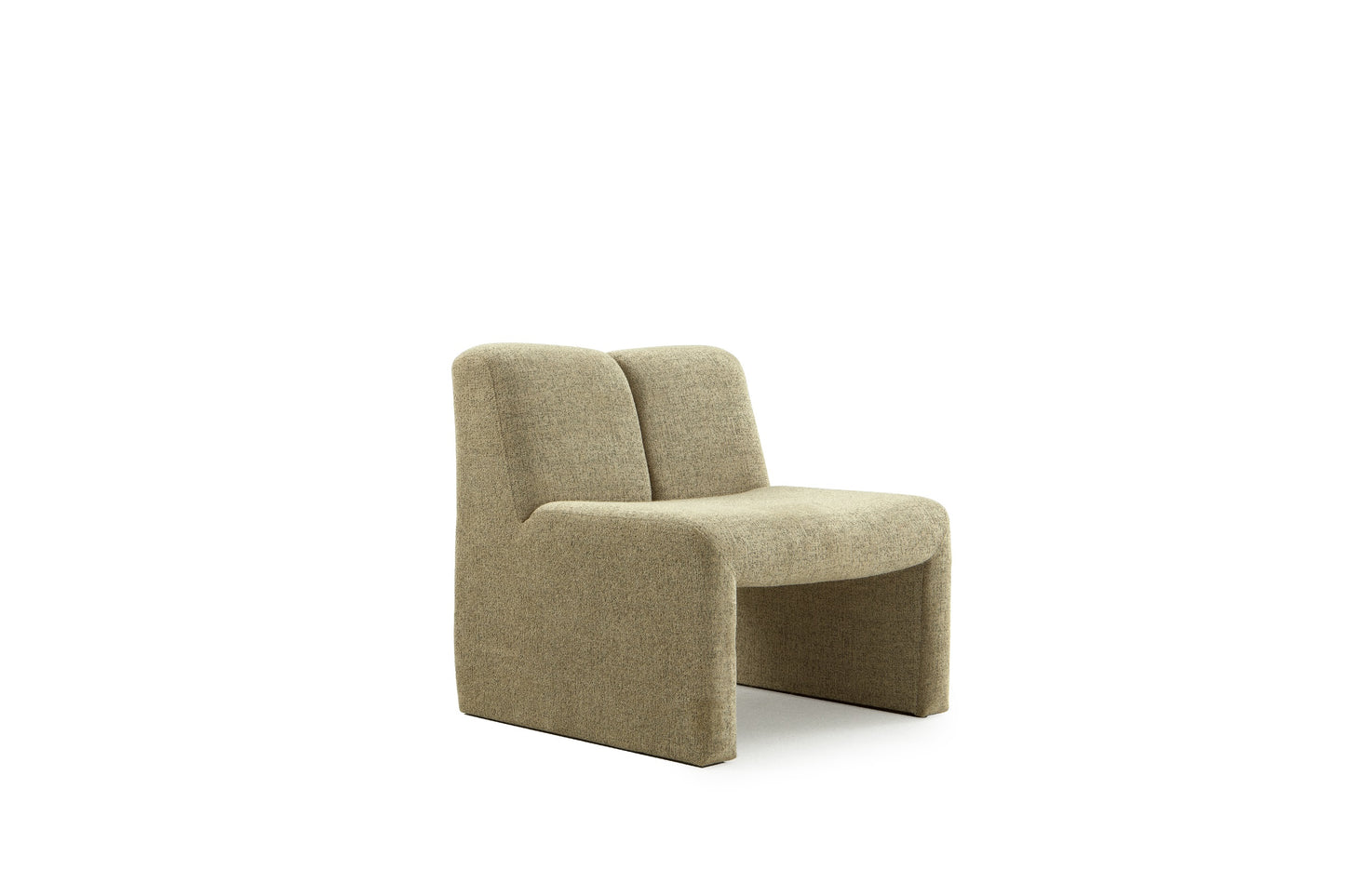 A0112 Schlichter Sessel mit Struktur