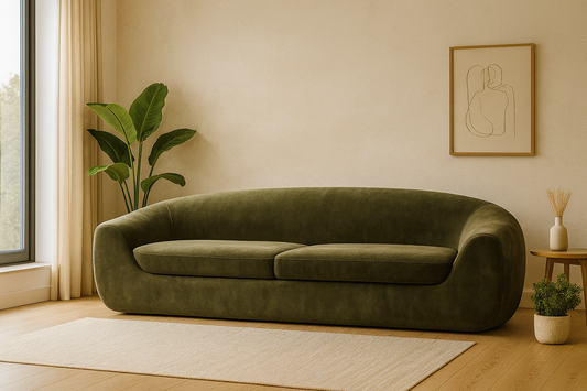 S2030 Dreisitzer-Sofa mit eleganter Form